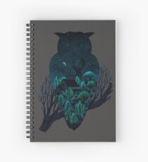 Owlscape Spiral Notebook
