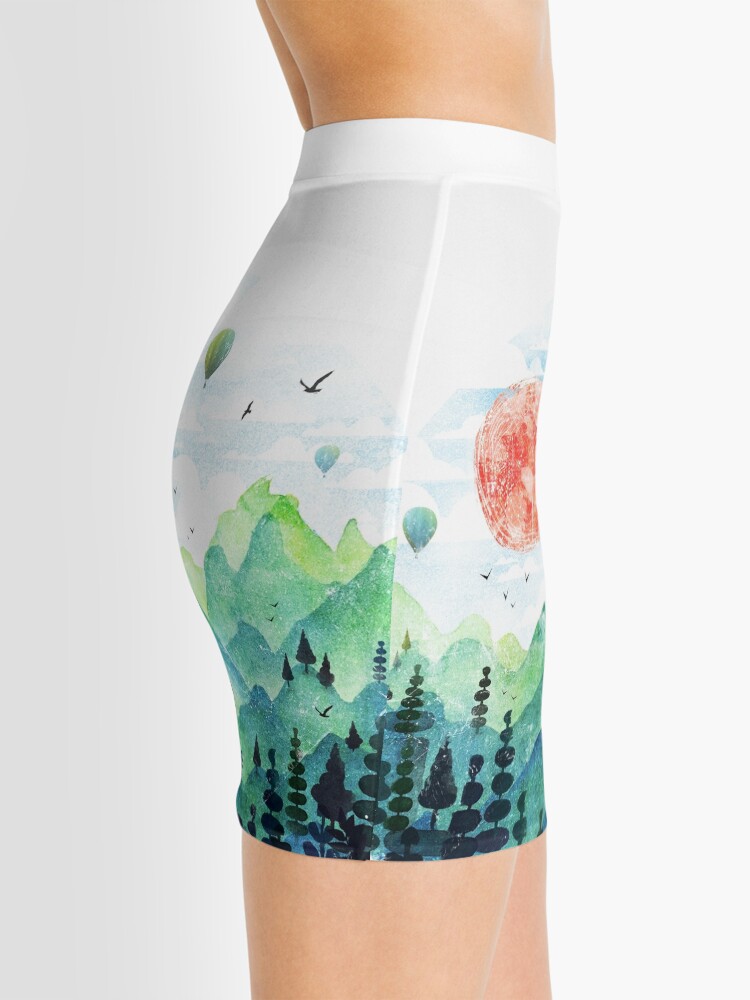 Alternate view of Roundscape Mini Skirt