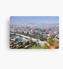 Chile, Santiago, Canvas Print