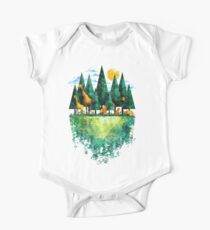 Geo Forest One Piece - Short Sleeve