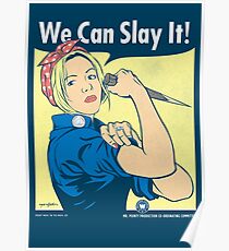 Buffy the Riveter Poster