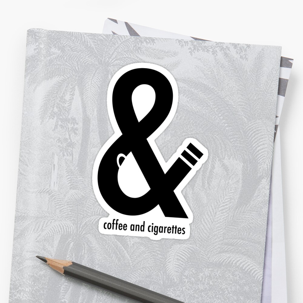 coffee and cigarettes t shirt