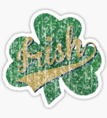 Shamrock Irish Vintage Sticker