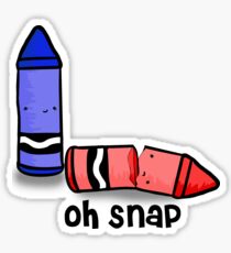 Oh Snap. Sticker