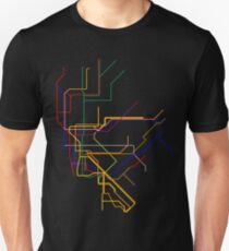 NYC Subway Lines Unisex T-Shirt