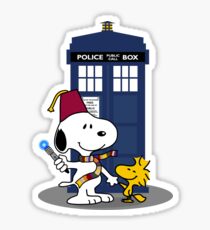 Snoopy Who. Sticker