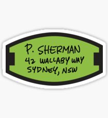 P. Sherman Sticker
