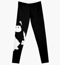 Ewok Silhouette (Schwarz) Leggings