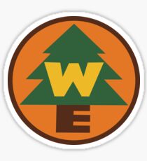 Wilderness Explorer Logo Sticker