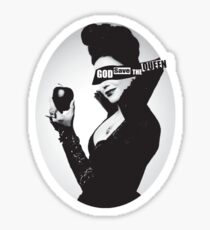 God Save the (Evil) Queen Sticker
