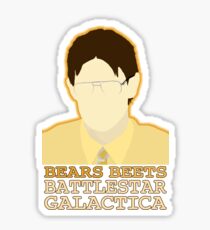 Bears Beets Sticker