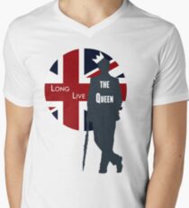 Long Live the Queen - Redux Men's V-Neck T-Shirt