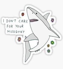 Pegatina Tiburón Misogyny