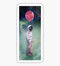 Red Balloon Sticker