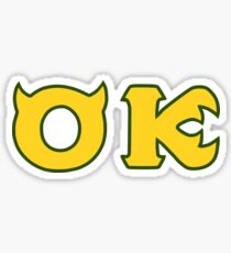 Monsters U: Oozma Kappa Sticker