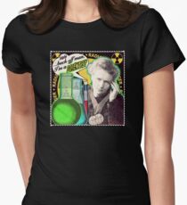 Popular Science: M. Curie (English) Women's Fitted T-Shirt