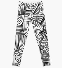 doodle patterned Leggings