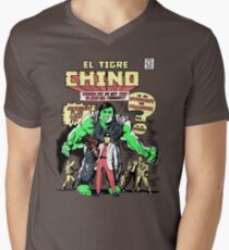 El Tigre Chino Men's V-Neck T-Shirt