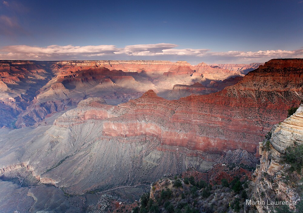 «Atardecer en Pipe Creek Vista, Grand Canyon South Rim» de Martin Lawrence