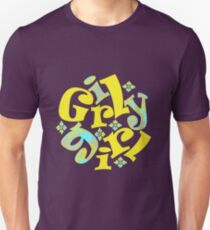 girly girl in yellow Unisex T-Shirt