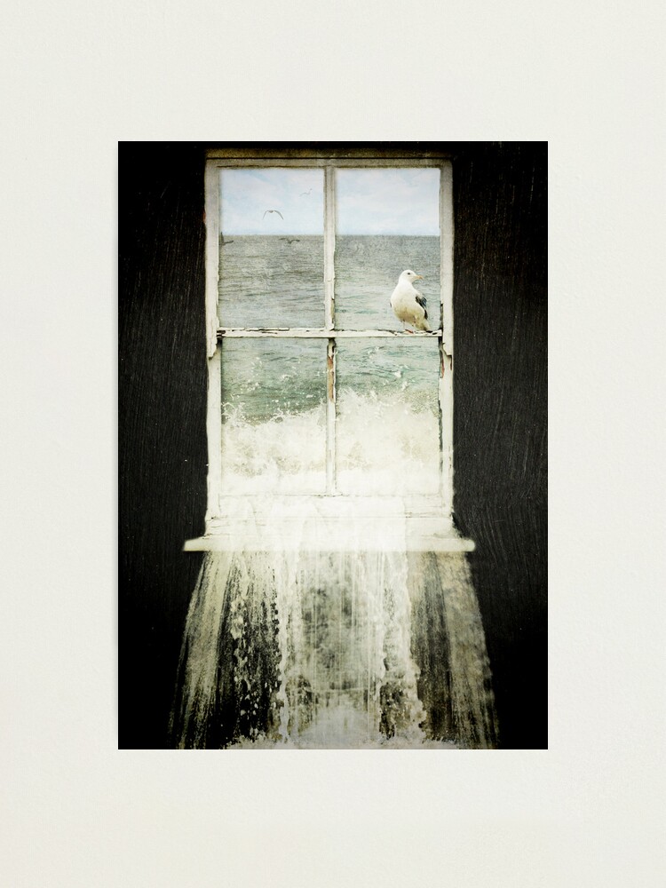 Alternate view of House by the Sea Photographic Print