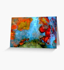 Blue Flame Greeting Card