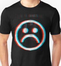 Sad Glitch Unisex T-Shirt