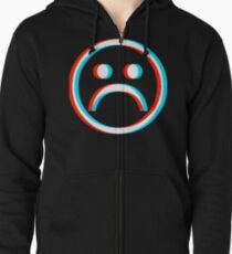 Traurige Jungs Kapuzenjacke