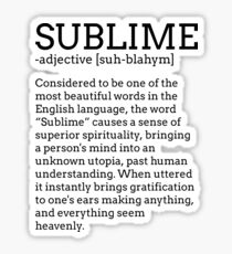 Sublime Sticker
