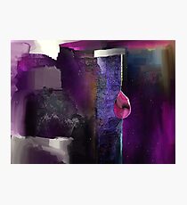 Ruby drop Photographic Print