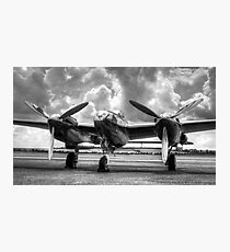 P-38 Lightning Photographic Print