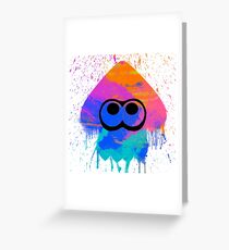 Splatoon Greeting Card