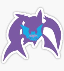 PKMN Silhouette - Zubat family Sticker