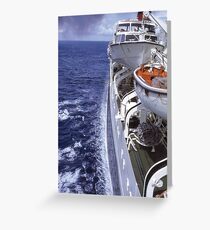 World Cruise 1972 Greeting Card
