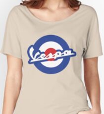 Vespa script mod symbol Women's Relaxed Fit T-Shirt