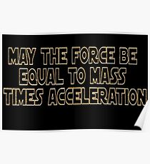 May The Force Be Poster