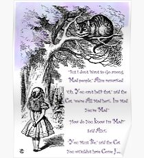 We're All Mad Here Poster