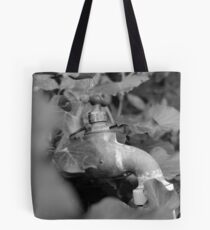 Valve Between Leaf Tote Bag