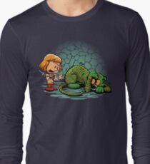 Afraid of Your Own Shadow Long Sleeve T-Shirt