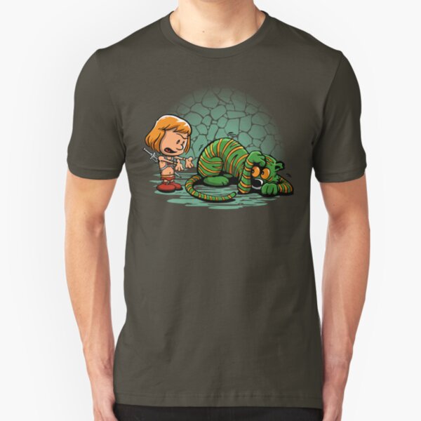 Afraid of Your Own Shadow Slim Fit T-Shirt