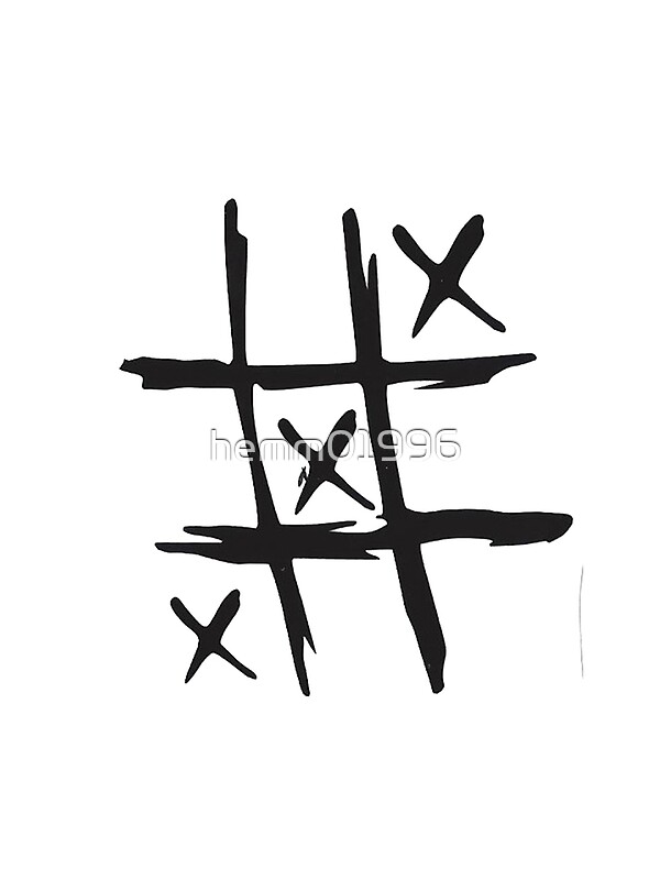 "LOUIS TOMLINSON TATTOO TIC TAC TOE " by hemm01996 Redbubble