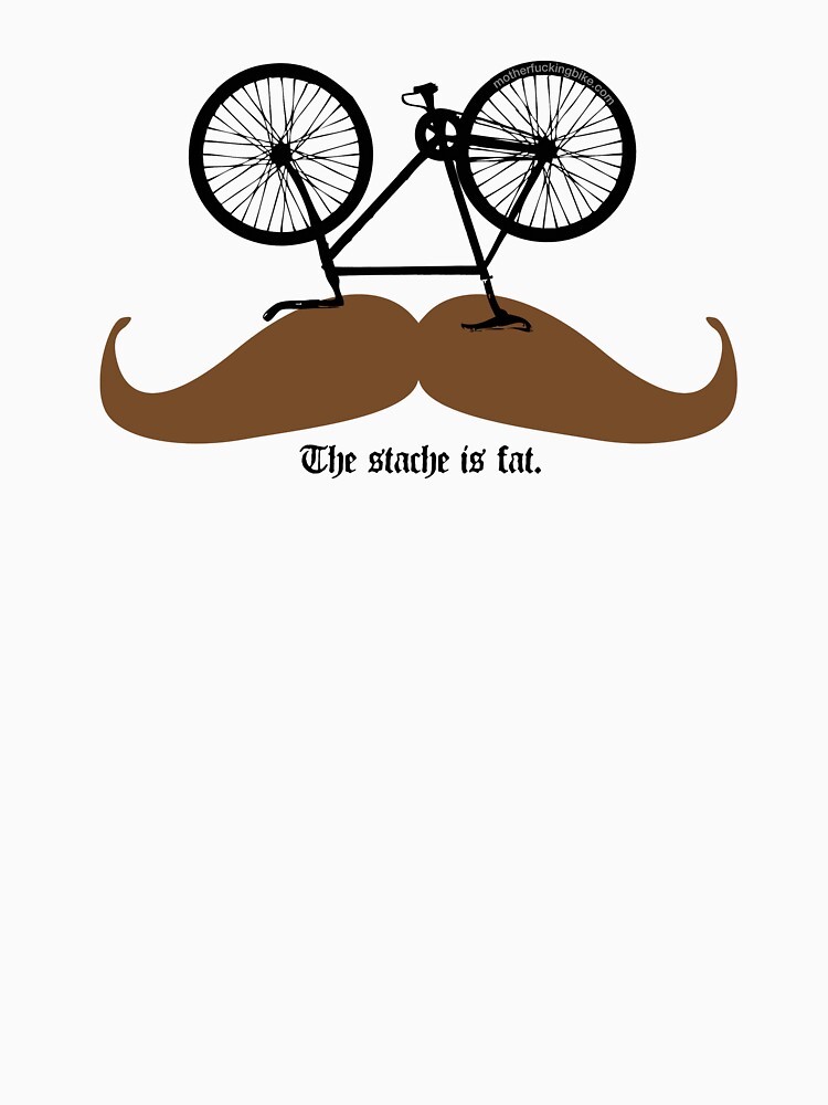 mustache fahrrad