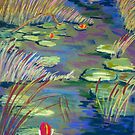 Waterlilies, Signature Piece, 2006 Exhibits. by Jack Bybee