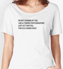 Cyborg Photographe - Rick and Morty Women's Relaxed Fit T-Shirt