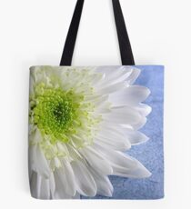 White Chrysanthemum Tote Bag