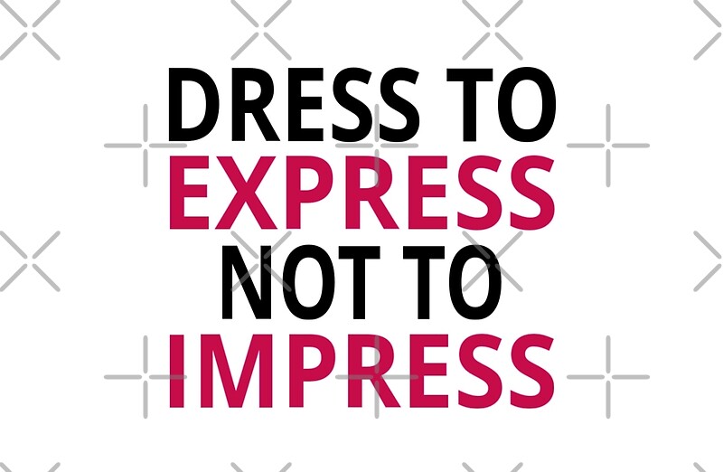 Dress To Express, Not To Impress" Laptop Skins by coolfuntees ...
