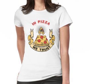 target shirt in pizza we trust