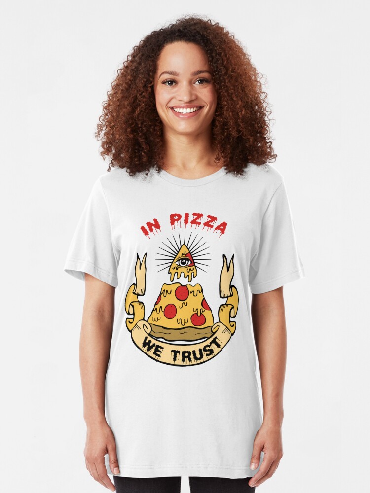 in pizza we trust target shirt