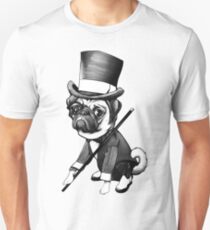 Pug Fred Astaire Unisex T-Shirt