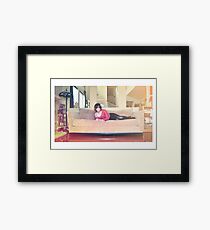 raw Framed Print